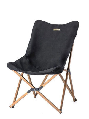 Wood Grain Foldable Camping Chair