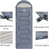 Cotton Sleeping Bag Blue Left